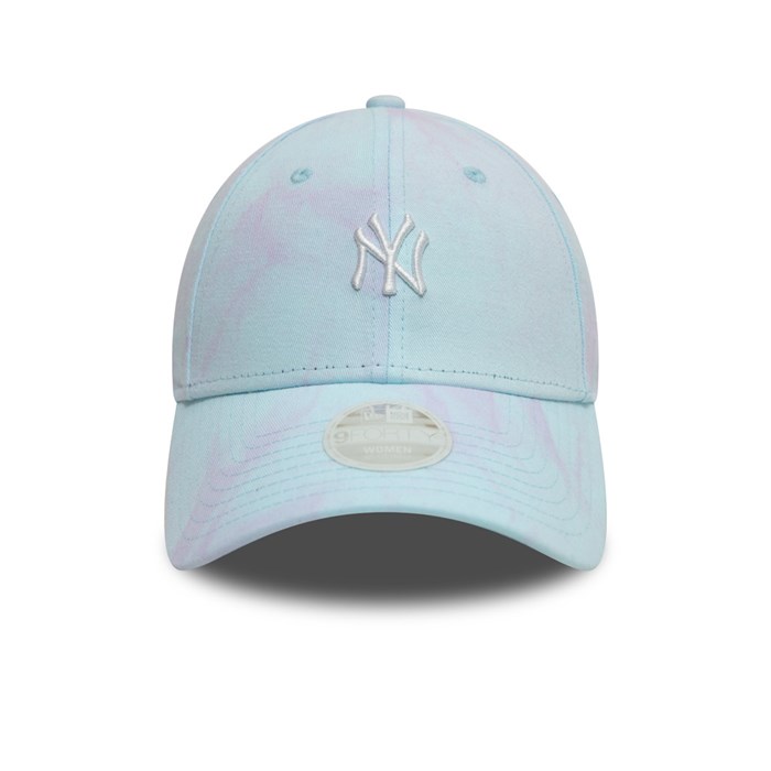 New York Yankees Tie Dye Naiset 9FORTY Lippis Sininen - New Era Lippikset Myynti FI-470591